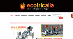 Desktop Screenshot of ecofricalia.com